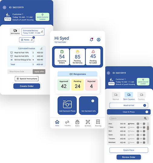 POS Order Summary Interface